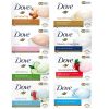 Dove Bar Soap Variety Pack of 8 - Nourishing, Refreshing, Exfoliating, Rejuvenating, Restore, Shea Butter, White, Pink - Gentle Skin Cleanser - 90g