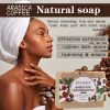 KYLIEFIT Arabica Coffee Brightening Soap, Deep Cleaning, Smooth, Exfoliating Skin, For All Skin Types