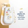 Dove Dryness Relief Long Lasting Gentle Women's Body Wash, Jojoba Oil All Skin, 30.6 fl oz