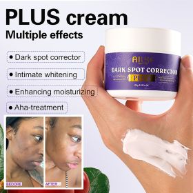 AILKE Stains Remover Face Cream With AHA, Collagen, Lightening Facial Skin Care, Antioxidant, Reduce Blemish, For All Skin Type (Color: 1 Bottle Cream)