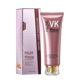 AILKE Lightening Face Cream With Collagen, Hyaluronic Acid, Increase Skin Radiance, Even Toning, Women Facial Moisturizer Set (Color: Cleanser)
