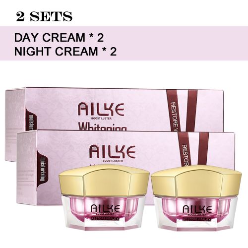 AILKE Brightening Face Cream, Antioxidant, Firming, Improve Skin Luster With Sodium Hyaluronate, Clean Skin Facial Cream