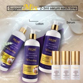 AILKE Bleaching body lotion, regenerate cells, hydrating Lightening and firming, Korean women's organic face skin care product (Color: 6 in 1 set)