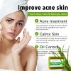 KYLIEFIT Cool Fresh Aloe Vera Soap Bar for All Skin Types, Reduce Spots, Oil Control, Deep Clean, 150g/ 7 oz