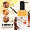 KYLIEFIT Natural Turmeric Brightening Body Lotion, Reduce Black Spots, Acne, Smooth, Skin Radiant Cream For All Skin Types