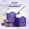AILKE Lightening Soap, With Organic Glutathione & Lavender, For Face, Body, Reduce Blemish, Clean Skin, Support Customized LOGO