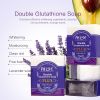AILKE Lightening Soap, With Organic Glutathione & Lavender, For Face, Body, Reduce Blemish, Clean Skin, Support Customized LOGO