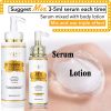 AILKE Lightening Body Cream, with Vitamin C, Hyaluronic Acid, Shea Butter, Uneven Skin Tone, Deeply Hydration