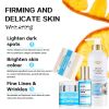 AILKE Multi-Vitamin Whitening Skin Set, Clean Skin, Reduce Dark Spots, Fast Absorb, Moisturize, Anti-Aging, for All Skin Types