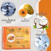 AILKE Natural Papaya Soap for Hyperpigmentation, Lighten Skin, Reduce Black Spots, Clean Skin, For Face, Body, Hands Use